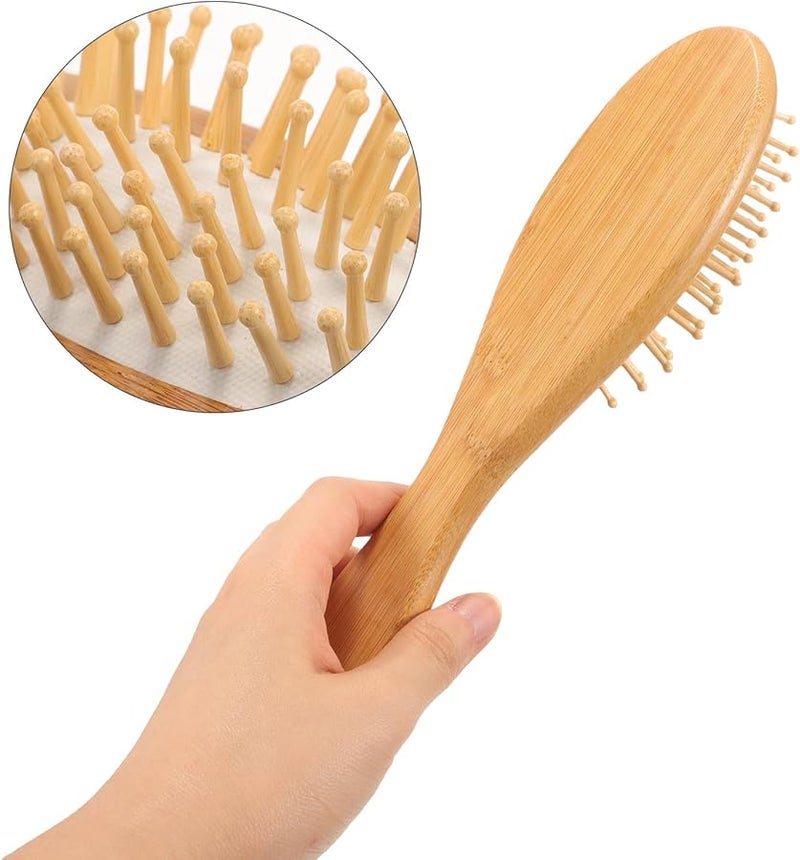 Double Sided Bathing Brush Set 4Pcs with Cotton Linen Back Scrubber for Exfoliating Body Cleaning - Image 4